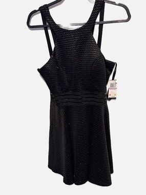 Halter neck blingy party dress